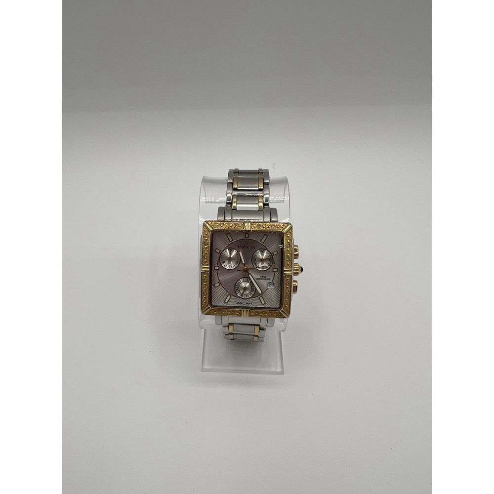 INVICTA Woman’s Wristwatch Wildflower Swiss Chronograph Watch, Rose Gold/Silver - Picture 2 of 10